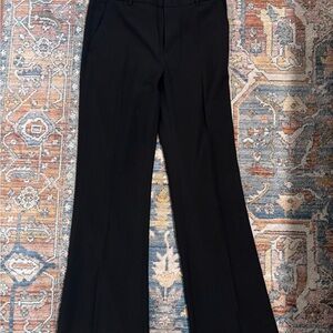 Banana Republic Black Boot-Cut Dress Pants